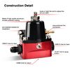 EVIL ENERGY Fuel Pressure Regulator EFI Bypass Return Adjustable 20-120psi