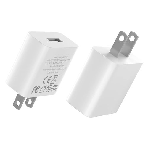 Power Adapter for Outdoor Wyze Nest cam | USB Cam Wall Charger | for Blink Mini Pan/Ring Spotlight/Google Nest/Blink Indoor/Ring Stick Cam/Arlo Pro cam | Security Camera Charger Plug | 2 Packs