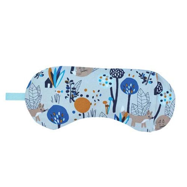 Forest & Fox BR Hot & Cool Salt Eye Pillow, Mung Beans, Chamomile & Lavender Scented