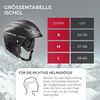 Black Crevice Ischgl Ski Helmet Black black Size:M