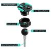 Ultimateaddons M8 Motorcycle Handlebar Top Clamp Bolt Attachment with 3 Prong Attachment