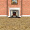 MyTinyWorld Dolls House Miniature Lightly Weathered Clean Victorian Brick Pattern Cladding