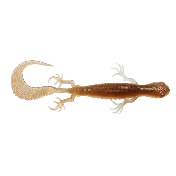 Savage Gear 3D Lizard 10 cm 5.5 g Sinking Mudbug 6 pcs Rubber Bait