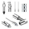 8 pcs Grease Gun Accessory Set Needle Nozzle Dispenser 90 Degree Coupler Adapter