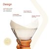 Chemex Classic Coffee Filters, Squares, 100 ct - Exclusive Packaging