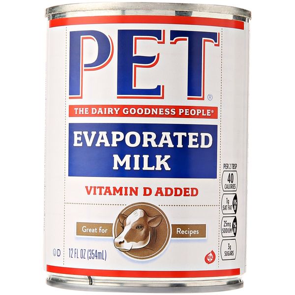 Pet Whole Evaporated Milk, 12 oz