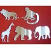 Servewell Safari Animals Wall Mirror Bundle