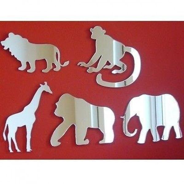 Servewell Safari Animals Wall Mirror Bundle