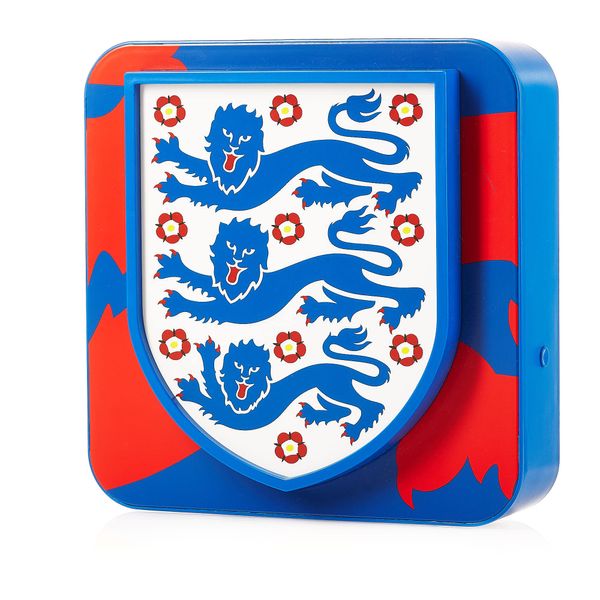 Numskull England National Football Team 3D Lamp Wall Light - Ambient Lighting Accessory for Bedroom, Home, Study, Office, Work - Official England Football Merchandise