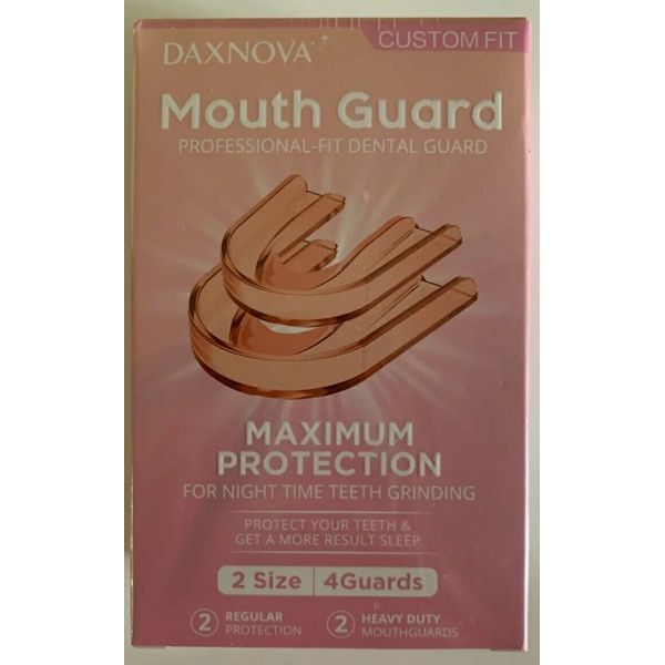 DAXNOVA Mouth Guard for clenching Teeth at Night, Sleeping Grinding Clenching