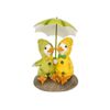 Puddle Duck Couple on Rock Stone Ornament