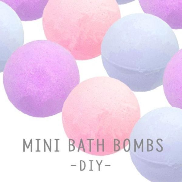 72 Page Mini Fruity Bath Bombs 5 Pieces DIY Package