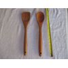 2 Piece Kitchen Beech Wood Utensil Set - Large Comfortable Handle NICE