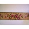 ROSE FLORAL PREPASTED WALLPAPER BORDER # FFM10174B