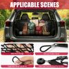 For Jeep Gladiator Car Rear Truck Bed Cargo Net Envelope Elastic Storage w/ Hook