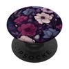 Modern Floral Pattern Pink Blue and White Flowers PopSockets Swappable PopGrip