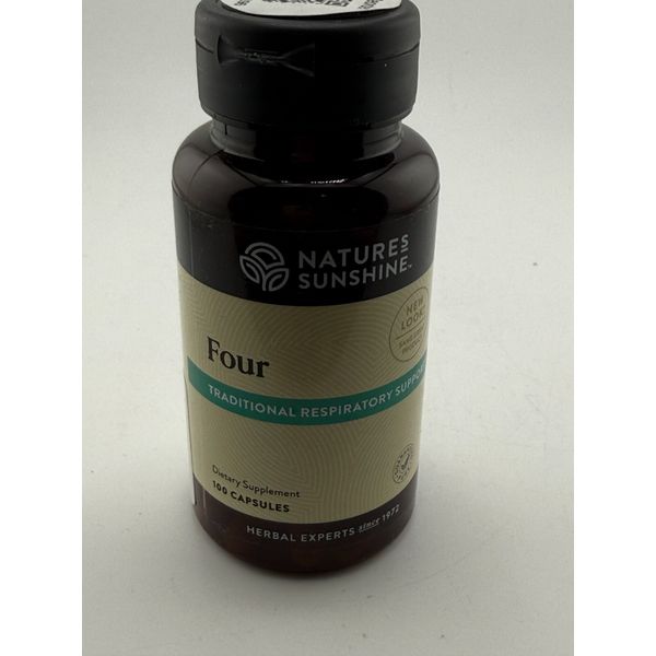 Natures Sunshine Four Respiratory Herbal Formula Exp. 02/2027