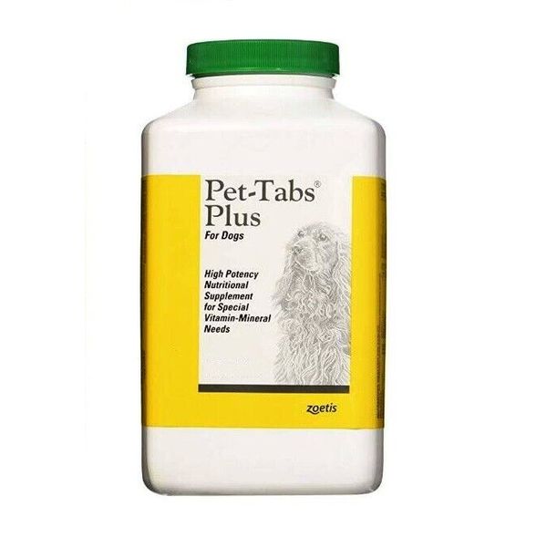 Pet Tabs Plus Advanced Formula Vitamin Supplement, 60 Count