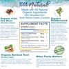 Irish Sea Moss Organic Bladderwrack Burdock Root 120 Capsules - Wildcrafted S...