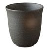 Koyo Pottery Black Bizen Long Yumi 23205