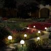 Energy Efficient Solar Powered Globe Lights: Perfect for Yard and Patio