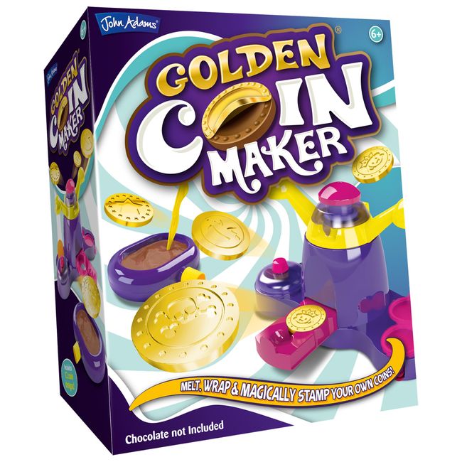 John Adams | Golden Coin Maker: Melt, wrap and magically stamp your own coins! | Food Craft | Ages 6+