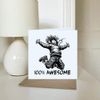 'Awesome Kid' Blank Greeting Card (GC00066431)
