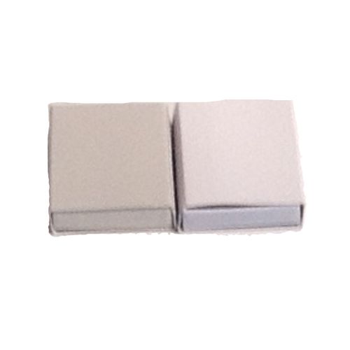 50 Plain Off White Cardboard Slide Tray Match Type Candy Storage Favor Boxes