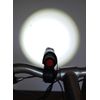Compact LED Bicycle headlight Bike flashlight Battery, Charger, Mount, Gift Case