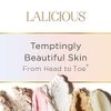 LaLicious Birthday Cake Extraordinary Whipped Sugar Scrub - Pink Shimmer Body & Foot Scrub, Exfoliating & Moisturizing Skin Care with Coconut Oil & Honey, No Parabens (2 Ounce Travel Size)