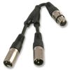 Pulse Xlr Adaptor Lead, Sk to 2X Plugs PLS00287