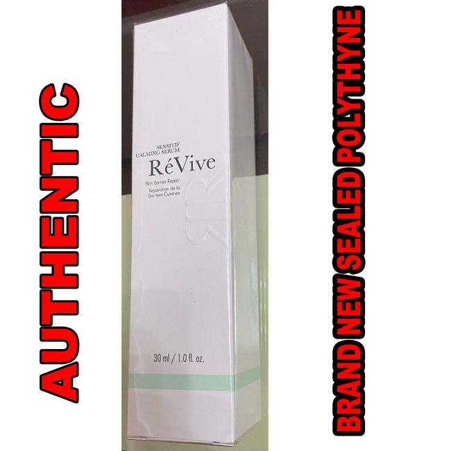 ReVive, Sensitif Calming Serum Skin Barrier Repair, 1 Fl Oz FACTORY SEALED POLY.