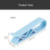 Rumyve12pcs Garbage Bag Clip,Multi-functional Creative Garbage Bag Buckle Non-slip Fixed Clip,Plastic Garbage Can Clip Blue