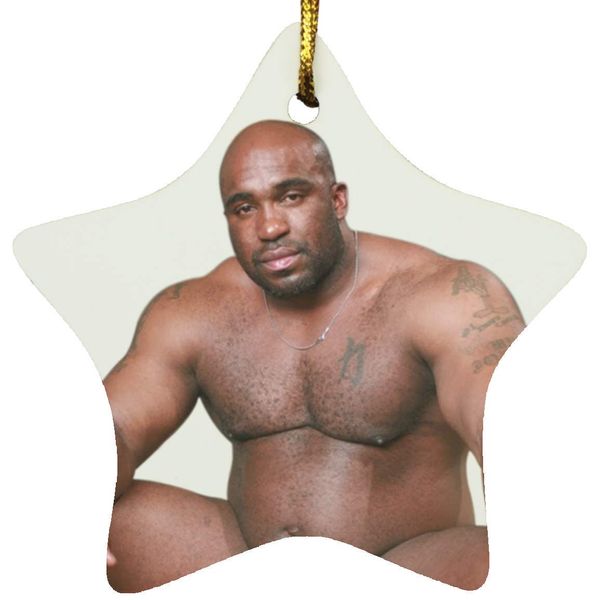 ThirtyFive55 Barry Wood Star Ornament