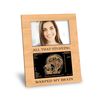CPA Certification Picture Frame - Personalization Available - 8x10 Frame - 4x6 Picture - Matte Maple Finish