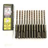 12 DIAGER BOOSTER 3/16" SDS PLUS CARBIDE TIP MASONRY HAMMER DRILL BITS 2"x4"