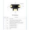 WitMotion WT-VL53L1 Laser Ranging Sensor, 4 meter measurement, 5-36V UART, waterproof digital measuring tool range finder