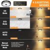 Motion Sensor Outdoor Ceiling Light, Outdoor Flush Mount LED Ceiling Light Fixtu