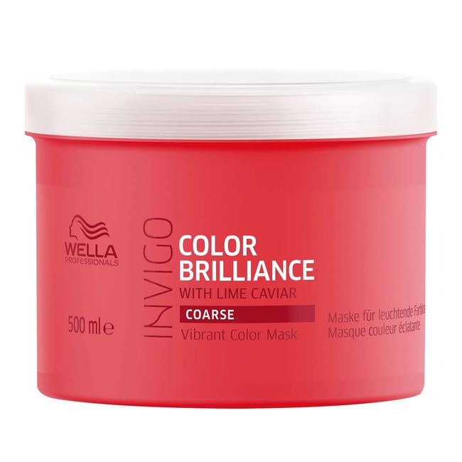 Wella Invigo Color Brilliance Vibrant Color Mask 500ml - coarse hair