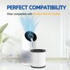 True HEPA Activated Carbon Replacement Filter for MOOKA Air Purifier M02, 4 Pack