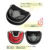 WORLD EAGLE MPC01-7 Putter Cover for Mallet Putter Silver