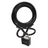 Sunlite Key Lock and Cable, 8mm x 6 ft., Black