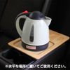 Meltec CK-673 Electric Water Boiler for Car Use, 33.8 oz (1 L), DC 12V, Auto Stop Function, Empty Off Function