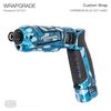 WRAPGRADE Custom Wrap for Panasonic EZ7521 (Caribbean Blue Dot Camo)