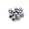 10x M8 DOMED CAP NUT WITH NYLON INSERT NYLOC A2 STAINLESS STEEL NYLON INSERT LOCK NUTS