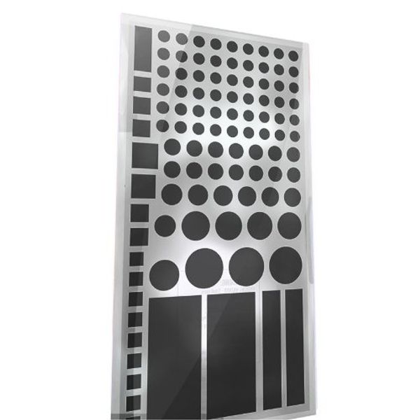 LIGHTDIMS Original Strength - Light Dimming LED Covers and Light Dimming Sheets for Routers, Electronics and Appliances and More. Dims 50-80% of Light, in Minimal Packaging.