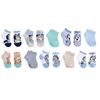 Bluey boys 10-pack Quarter Socks, White, 2-4T US