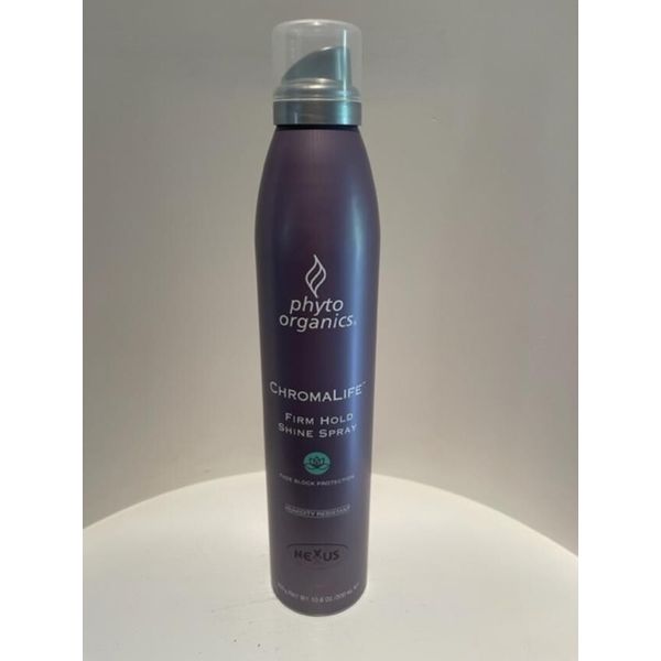 Nexxus Phyto Organics Chromalife Firm Hold Shine Spray - 10.6 oz-Fast