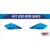 SEADOO RXT 230 2019 REAR SIDES ONLY Graphics / Decal / Sticker Kit CUSTOM BLUE