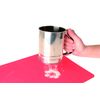 Kitchen Craft Stainless Steel Three Cup Trigger Action Flour Sifter